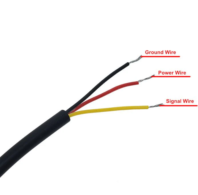 1-Wire Temperature Sensor - Waterproof, Stainless Steel - DS18B20 - Image 4