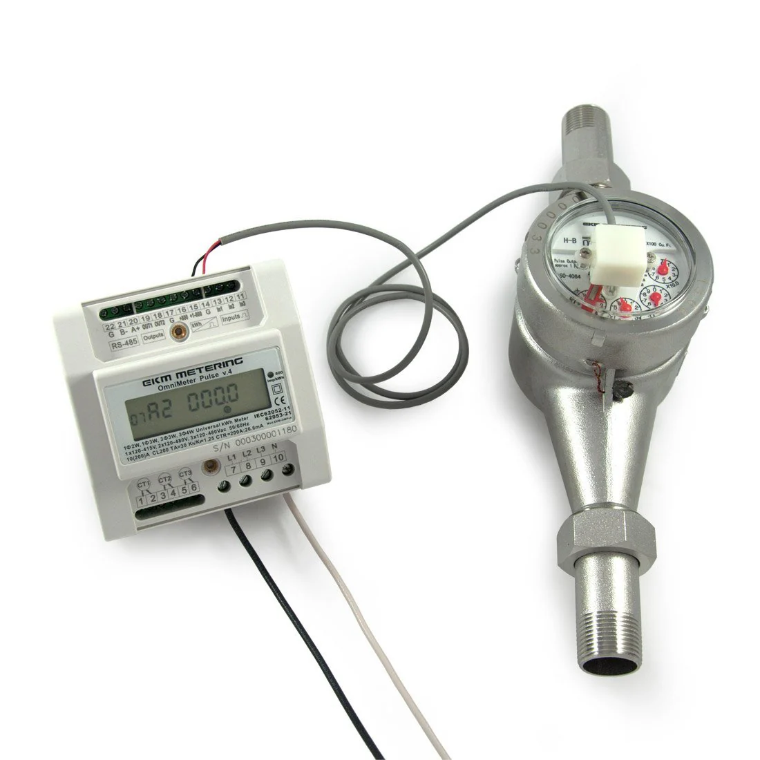 2.0 Inch Water Meter - Stainless Steel, NSF 61, Pulse Output - Image 3