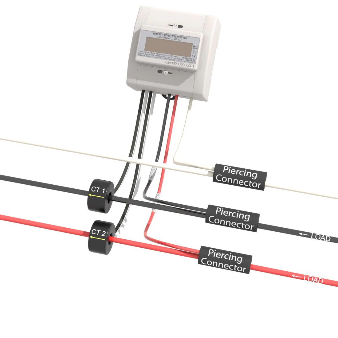 EKM-Omnimeter I v.3 – Universal Smart Meter, Single Phase or 3-Phase, 120 to 480V, 50/60Hz, up to 5000 Amps - Image 8