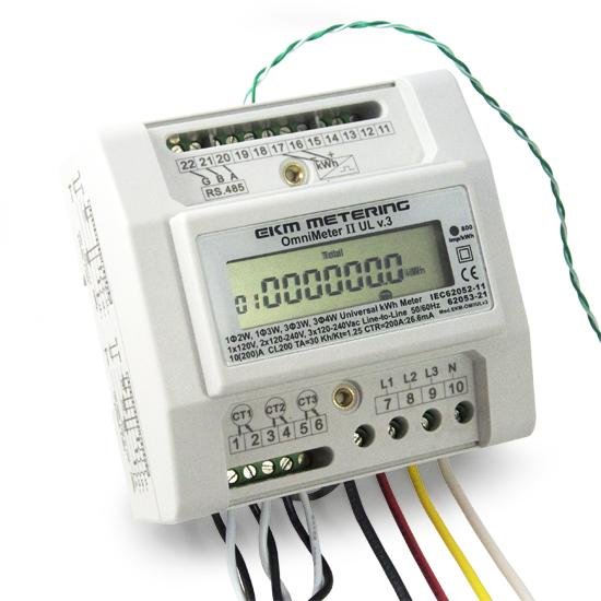 EKM-Omnimeter II UL v.3 – Universal Smart Meter, Single Phase or 3-Phase, 120 to 240V, 50/60Hz, up to 5000 Amps - Image 12