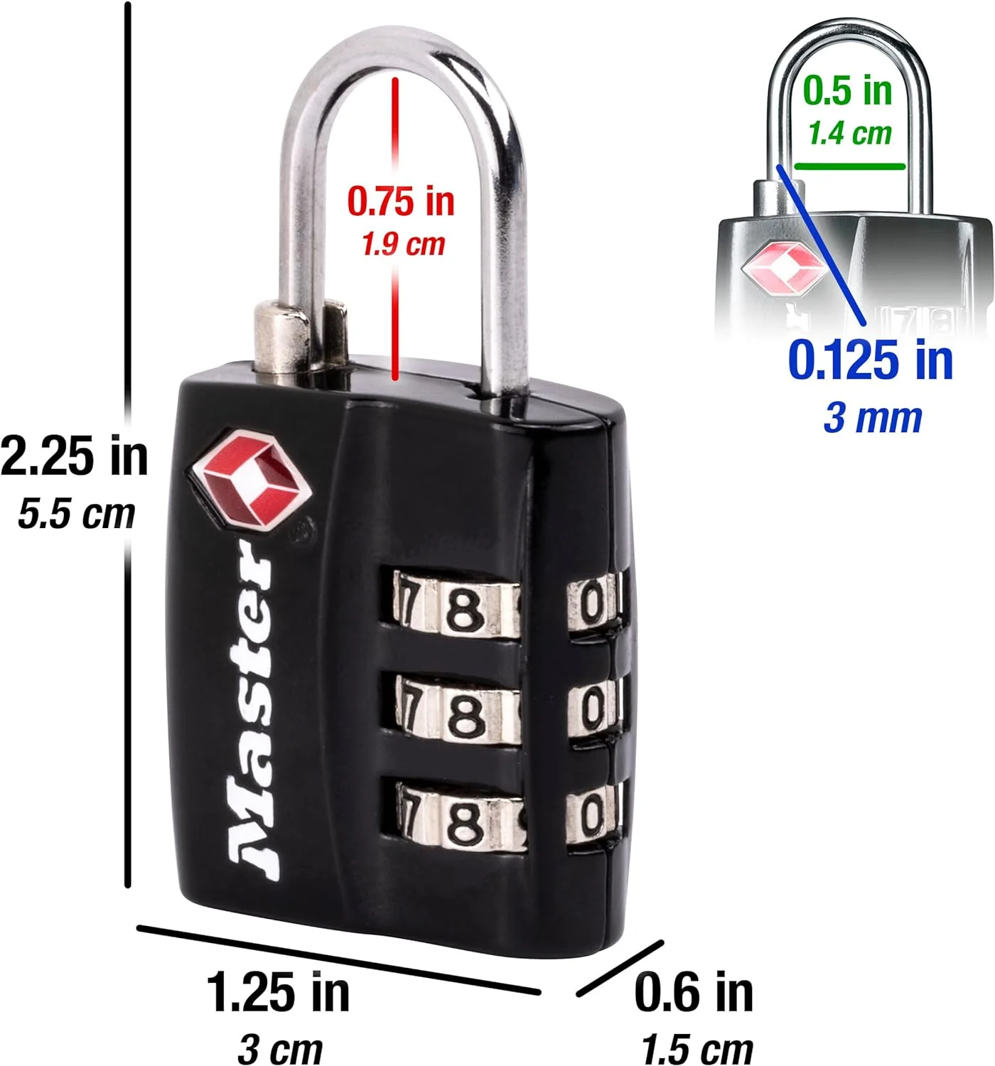 Masterlock - 4680DBLK - Image 2