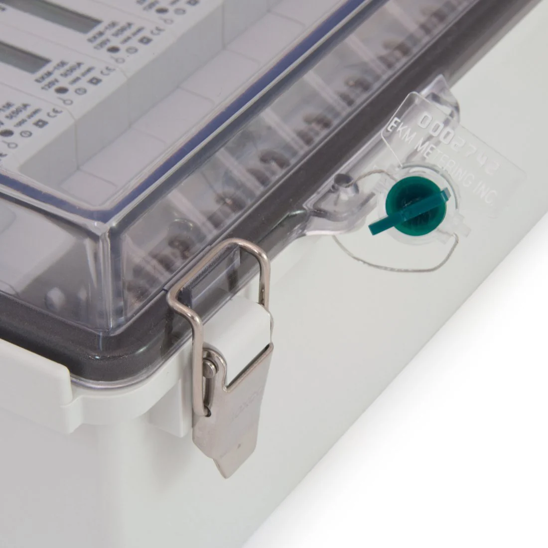 Small Watertight Enclosure with Hinged and Latching Lid - UL Listed - 5.32” x 7.28” x 3.35" - Image 4